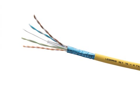 Кабель сетевой, Legrand, 032778, Cat.6A, F/UTP, 4x2x1/0.56мм, LSZH, 500 м/б (Экранированный)