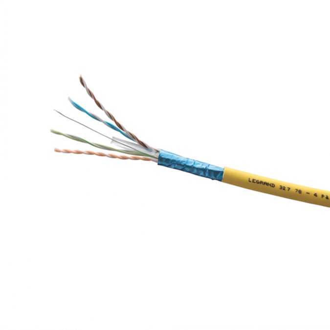 Кабель сетевой, Legrand, 032778, Cat.6A, F/UTP, 4x2x1/0.56мм, LSZH, 500 м/б (Экранированный)