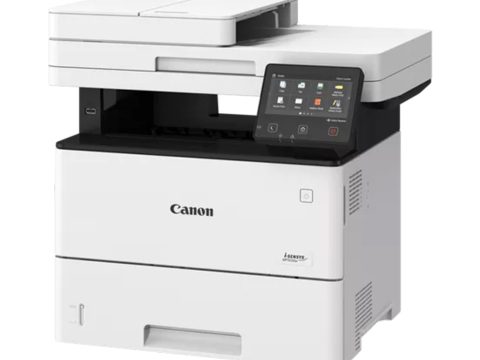 Монохромное МФУ, Canon, i-SENSYS MF553DW, 5160C023AA, Лазерное, A4, 43 стр./мин., Подача 650 листов, Двусторонний автоподатчик документов, Сенсорный дисплей 5", 800 МГц CPU, 1 ГБ RAM, USB 2.0, Ethernet 10/100/1000, Wi-Fi