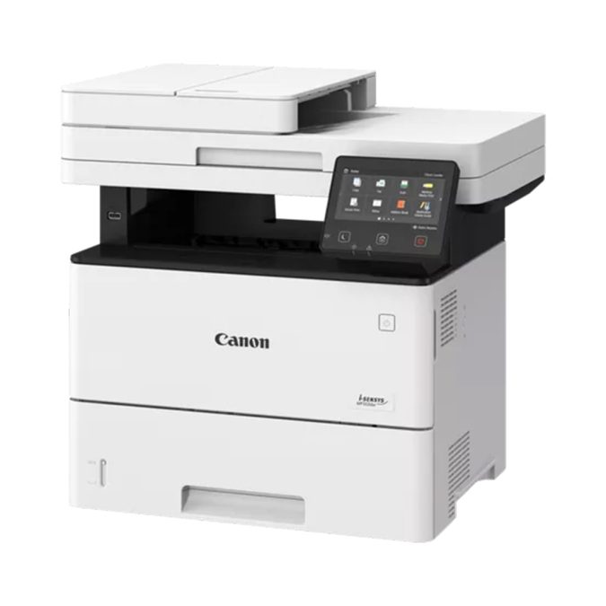Монохромное МФУ, Canon, i-SENSYS MF553DW, 5160C023AA, Лазерное, A4, 43 стр./мин., Подача 650 листов, Двусторонний автоподатчик документов, Сенсорный дисплей 5", 800 МГц CPU, 1 ГБ RAM, USB 2.0, Ethernet 10/100/1000, Wi-Fi