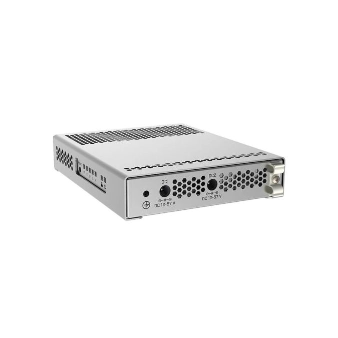 Коммутатор, MikroTik, CRS305-1G-4S+IN, Cloud Router Switch, 1xGigabit LAN, 4 x SFP+ cages, RouterOS/SwitchOS (dual boot), metallic desktop case, PSU, PoE-IN 802.3af/at, -40°C to 70°C