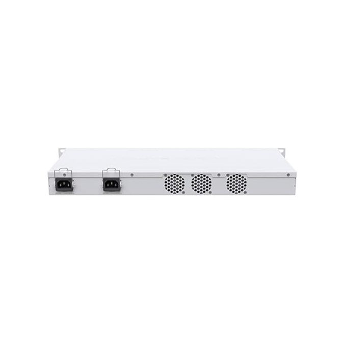 Коммутатор, MikroTik, CRS326-24S+2Q+RM, Cloud Router Switch, 2 x 40G QSFP+ cages, 24 10G SFP+ cages, 1x LAN port for management, RouterOS/SwitchOS (dual boot), 1U rackmount enclosure, Dual redundant PSU, -20°C to 60°C