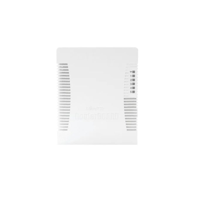 Беспроводной маршрутизатор, MikroTik, RB951series RB951Ui-2HnD, RouterBOARD, 5xLAN, 2 PoE-IN Passive PoE, Ether5 PoE-out Passive PoE, 802.11b/g/n, N300, 2.4 GHz, RouterOS, desktop case, -20°C to 60°C