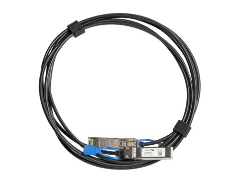 Кабель прямого подключения, MikroTik, XS+DA0001, SFP / SFP+ / SFP28, 1G / 10G / 25G, 1 метр