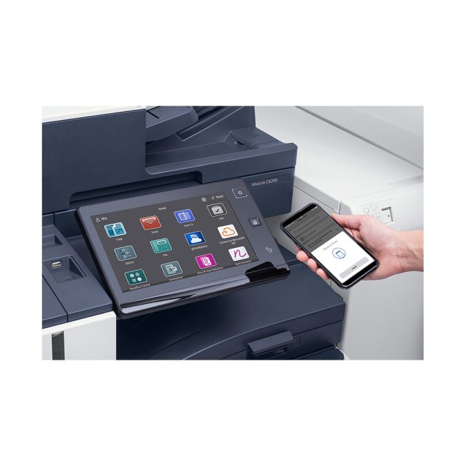 Базовый модуль МФУ, Xerox, AltaLink C8230/C8235, C8201V_T, Лазерный , SRA3, 30 / 35 стр./мин., Подача 2 180 листов, Двусторонний автоподатчик документов, до 161 изобр./мин., Сенсорный дисплей 10.1", 1.91 ГГц CPU, 4 ГБ RAM, 256 ГБ SSD, USB 2.0, Ethernet 10/100/1000, NFC, Fax