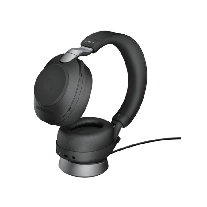Гарнитура, Jabra, 28599-999-989, Evolve2 85 Link380a MS Stereo Stand Black