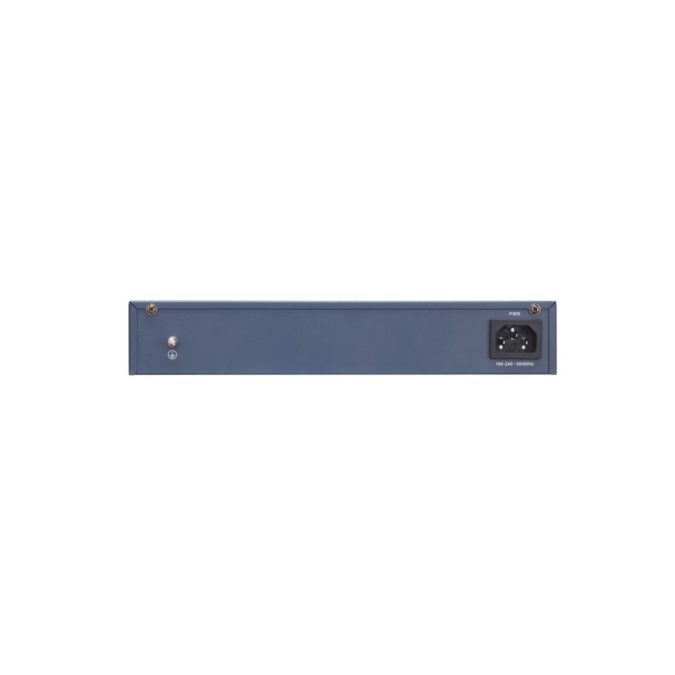 Коммутатор, Hikvision, DS-3E0516-E(B), Неуправляемый, 16 x Gigabit RJ45, Стоечный, Switching Capacity 32 Gbps