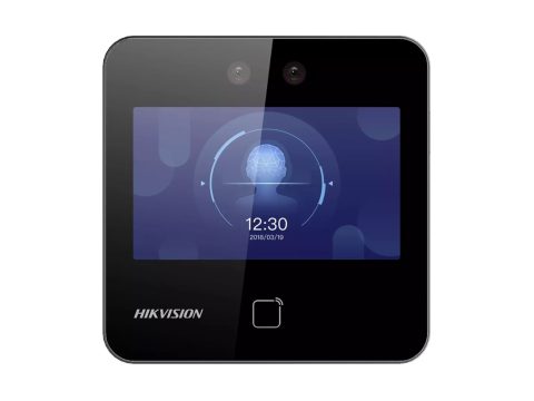 Терминал доступа, Hikvision, DS-K1T343MX, 4,3-дюймовый дисплей, 12V, Кол-во лиц 1500