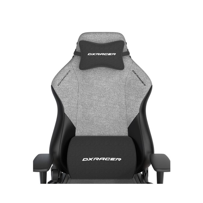 Игровое компьютерное кресло, DX Racer, GC/LHE23FBCLTA/GN, Hammer series, Рекомендуемый рост: до 190 см, Рекомендуемый вес: до 115 кг, Ткань/Кожа, Угол наклона до 135°, 3D подлокотники, Нейлоновая основа кресла, Механизм качания: топ-ган, Серый