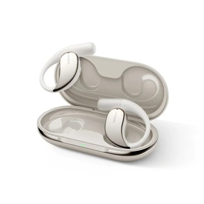 Наушники, Xiaomi, OpenWear Stereo Sandstone Beige, BHR8473GL, N74A, M2319E1, Батарея 60mAh(наушники), 780mAh(кейс), Время работы с одного заряда 7,5 часов (Шумоподавление откл), Время работы с кейсом 38.5 часов, Размер наушников 43.9*47.1*16.6мм, Порт для зарядки Type-C, Время зарядки около 2 часов, Bluetooth 5.3, Вес 9,5 гр (наушники), 88,4 гр (наушники с кейсом), Размер зарядного кейса 106.1*55.9*26.1 мм, Дальность беспроводного соединения 10м, Бежевый