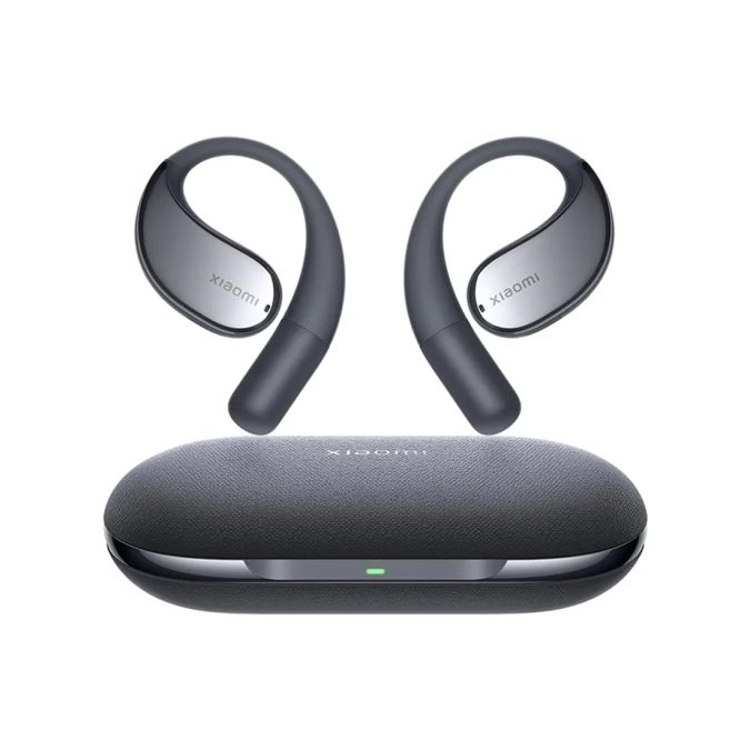 Наушники, Xiaomi, OpenWear Stereo Cosmic Gray, BHR8474GL, N74A, M2319E1, Батарея 60mAh(наушники), 780mAh(кейс), Время работы с одного заряда 7,5 часов (Шумоподавление откл), Время работы с кейсом 38.5 часов, Размер наушников 43.9*47.1*16.6мм, Порт для зарядки Type-C, Время зарядки около 2 часов, Bluetooth 5.3, Вес 9,5 гр (наушники), 88,4 гр (наушники с кейсом), Размер зарядного кейса 106.1*55.9*26.1 мм, Дальность беспроводного соединения 10м, Серый