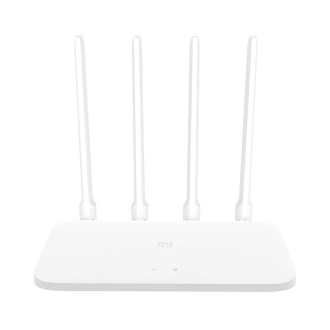 Маршрутизатор, Xiaomi, Mi Router 4A (White) RU, Global version, 802.11a/b/g/n/ac, 2 х 10/100TX LAN, 1 х 10/100TX WAN порт,АС300М, Белый
