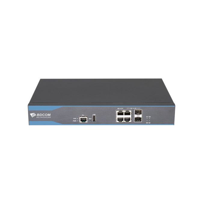Маршрутизатор, BDCOM, BSR2900-20C, 1-Port Console(RJ45), 1-Port USB2.0, 2-Port Gigabit Rj45, · 2-Port Gigabit RJ45/SFP combo