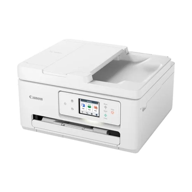 Цветное МФУ, Canon, Pixma TS7740i, 6258C007AA, Струйное, A4, 15 изобр./мин. (A4), Чернила PG-485/CL-486, Подача 100 листов, Планшетный сканер, Сенсорный ЖК-экран 2,7", USB 2.0, Wi-Fi