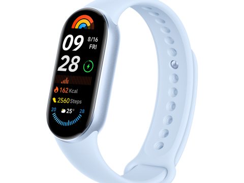 Фитнес браслет, Xiaomi, Mi Smart Band 9, M2345B1 / BHR8346GL, 1.62" AMOLED, Разрешение экрана 192 x 490, Аккумулятор 233 мАч, Водонепроницаемость 5 АТМ, Голубой
