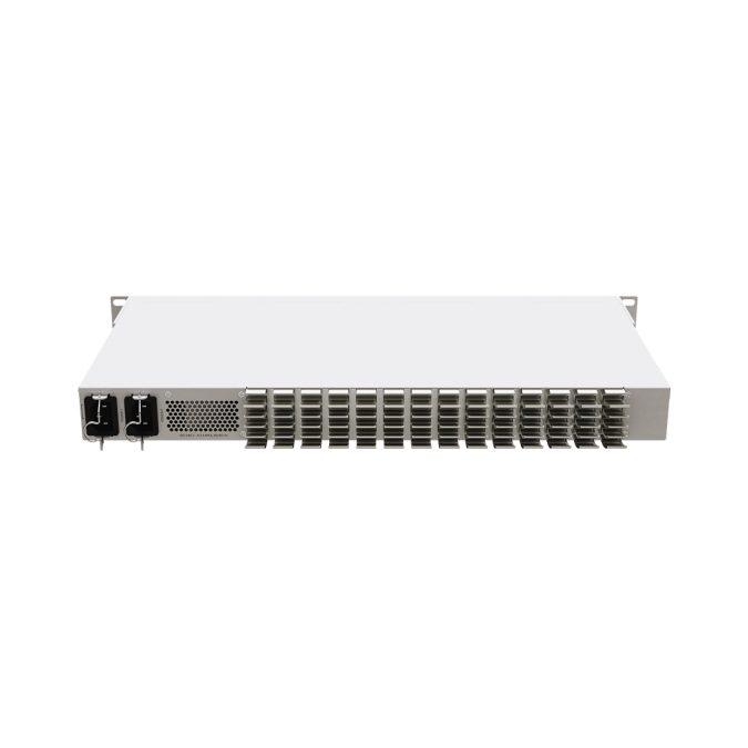 Коммутатор, MikroTik, CRS326-4C+20G+2Q+RM, Cloud Router Switch , 20 портов 2,5G, 1 порт 100М, 4 комбо- порта 2.5G ETH/10G SFP+, 2 порта 40G QSFP+, RouterOS (7), -20°C to 60°C, стоечный