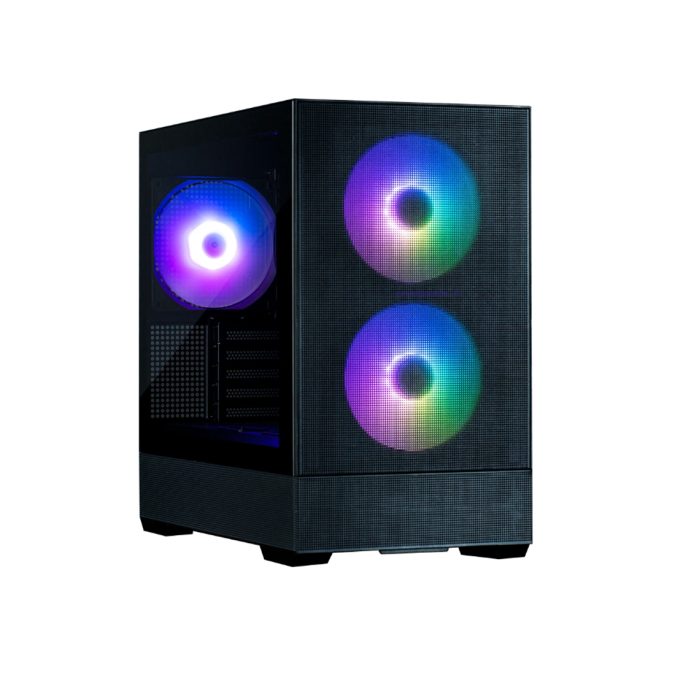 Компьютерный корпус, Zalman, P30 AIR Black, Mini-Tower, M-ATX/M-ITX, USB 3.0*1, Type-C*1, 3*140 ARGB Fan вентиляторы, Высота процессорного кулера до 181мм, Длина VGA до 392мм, 452*235*420мм, Сталь/Пластик/Закаленное стекло, Без Б/П, Черный