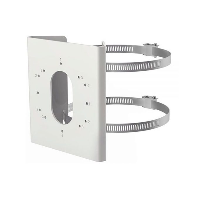 Кронштейн, Hikvision, DS-1275ZJ-S-SUS, Крепление на столб, 144х131.6х44.3 мм, 760 г