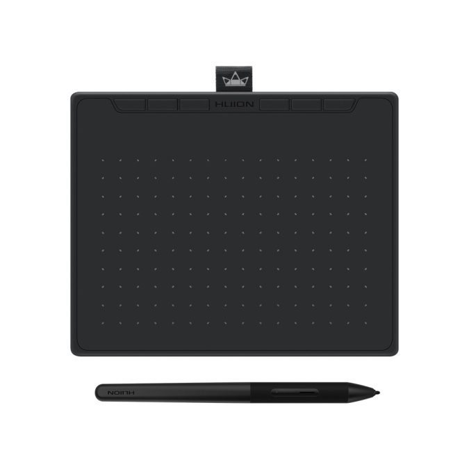 Графический планшет, Huion, RTS-300, Цифровая ручка:PW400, Технология пера:Пассивный электромагнитный резонанс (перо без батареи), Разрешение пера:5080 LPI, Чувствительность к давлению:8192уровня, Поддержка наклона:±60°, Чувствительная высота:10mm, Report Rate:300PPS, Точность:±0.3mm, Клавиш:6, Черный