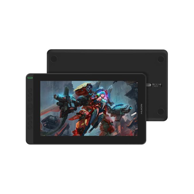 Графический планшет, Huion, Kamvas 13 Gen 3 (GS1333), Цифровая ручка:PW517, Технология пера:Пассивный электромагнитный резонанс (перо без батареи), Разрешение пера:5080 LPI, Чувствительность к давлению:8192уровня, Поддержка наклона:±60°, Чувствительная высота:10mm, Report Rate:266PPS, Точность:±0.5mmCenter ±3mmCorner, Клавиши:8 , черный