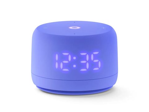 Умная колонка, Яндекс, YNDX-00026VIO, Яндекс Станция Лайт Второе поколение, YaGPT, 6Вт, 2 микрофона, USB TYPE-C, Фиолетовый