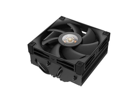 Кулер для процессора, Deepcool, AN400 BK R-AN400-BKWNMN-G, Intel 1851/1700/1200/115х и AMD AM5/AM4, 150W, 92мм, 500- 2950±10% об/м, 31.18CFM,  23,2dB(A), 4pin, 94х57х52,5мм, Чёрный
