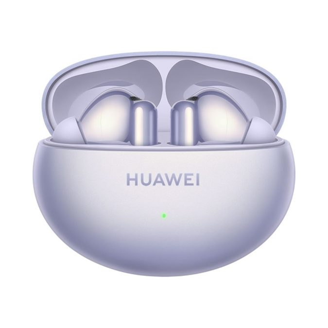 Беспроводные наушники, Huawei, FreeBuds 6i T0019, 14 Гц - 40 кГц, каждый наушник около 5,4 г, 55 мАч (один наушник), 510 мАч (кейс), Bluetooth 5.3, Type-C, (Purple) Фиолетовый