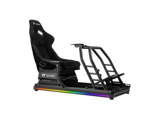 Кабина гоночного симулятора, Thermaltake, GR500, GSC-R50-CPASBB-01, 600*1320*1100мм, Черный