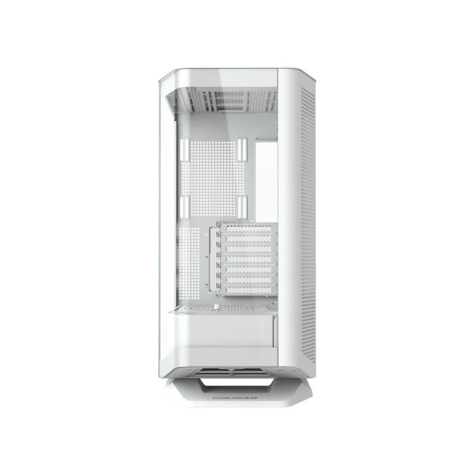 Компьютерный корпус, Cougar, FV270 WH, E-ATX/CEB/ATX/Micro ATX, USB 1*Type C/2*3.0, 4 Pole Headset Audio, Кулер 1*12см ARGB, Высота процессорного кулера до 180 мм, Длина VGA до 420 гор/450мм верт, 2*3.5"/2+2*2.5", Слот 7, Толщина 0,6мм, 530x268x512мм, Без Б/П, Белый