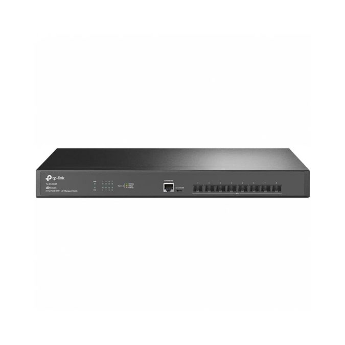 Коммутатор, TP-Link, SX3008F, JetStream управляемый коммутатор уровня 2+ на 8 портов SFP+ 10GE