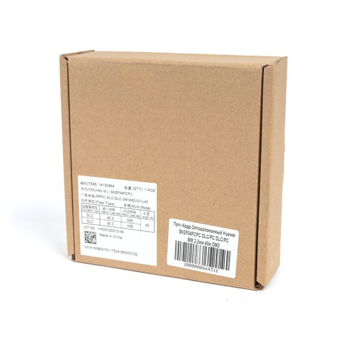 Патч Корд Оптоволоконный, Huawei, SN2F04FCPC, DLC/PC, DLC/PC, MM, 2.2мм, 40м, OM3