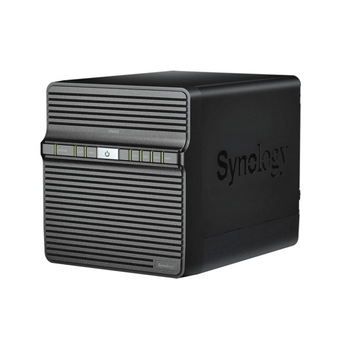Система хранения данных (сервер), Synology, DS423, Realtek RTD1619B, 2GB, RJ-45 1GbE
