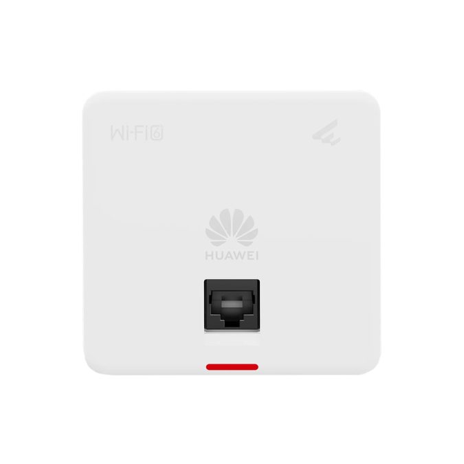 Точка доступа, Huawei eKitEngine AP160, встраиваемая в стену, настенная Wi-Fi 6, AX1800, 802.11ax, 2,4/5 ГГц, скорость до 1,775 Гбит/с, 2x2 MIMO, 2xGE RJ45, uplink 1GE, downlink 1xGE, 2,4 ГГц 2x2, 5 ГГц 2x2, скрытый монтаж