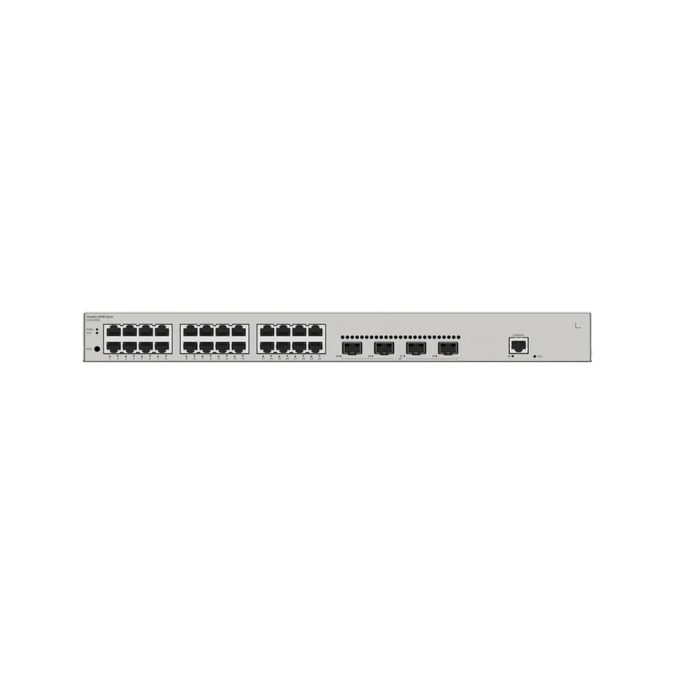 Коммутатор, Huawei, S310-24T4S, Управляемый L2+, 24 порта 10/100/1000M RJ-45, 4 порта SFP, стоечный