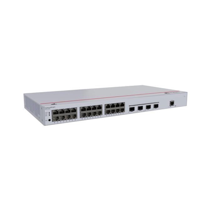 Коммутатор, Huawei, S310-24T4X, Управляемый L2+, 24 порта 10/100/1000M RJ-45, 4 порта SFP+, стоечный