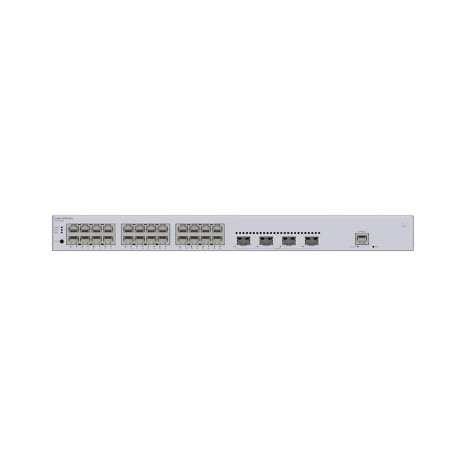 Коммутатор, Huawei, S310-24T4X, Управляемый L2+, 24 порта 10/100/1000M RJ-45, 4 порта SFP+, стоечный