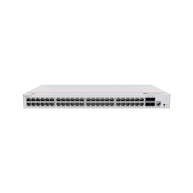 Коммутатор, Huawei, S310-48P4X, Управляемый L2+, 48 портов 10/100/1000M RJ-45, 4 порта SFP+, 380W PoE+, стоечный