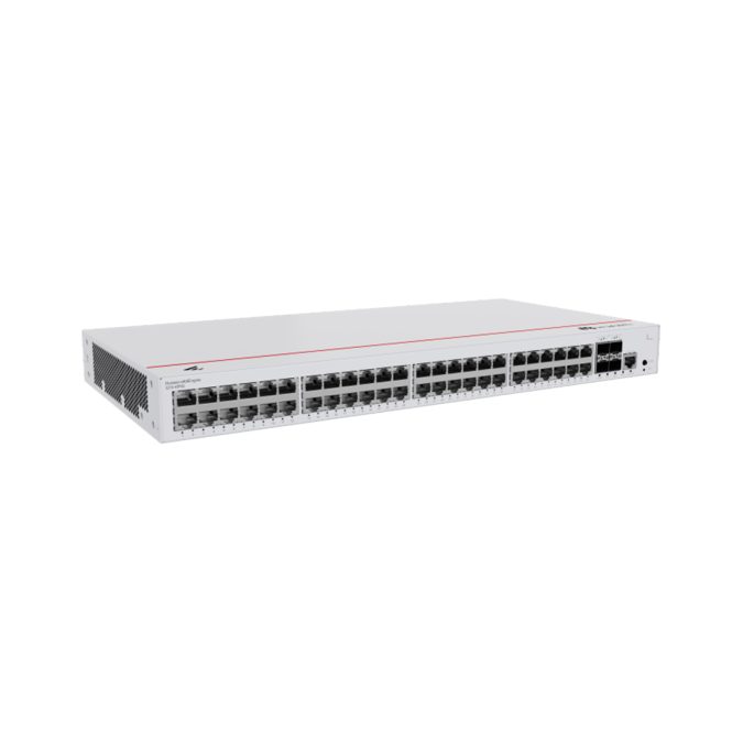 Коммутатор, Huawei, S310-48P4S, Управляемый L2+, 48 портов 10/100/1000M RJ-45, 4 порта SFP, 380W PoE+, стоечный