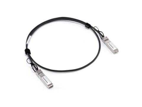 Пассивный кабель, Huawei, SFP-10G-CU1M, Direct Attach Cable (DAC), 10G SFP+–SFP+, длина 1 м, пассивный медный кабель, для высокоскоростного подключения коммутаторов, маршрутизаторов, серверов и систем хранения данных