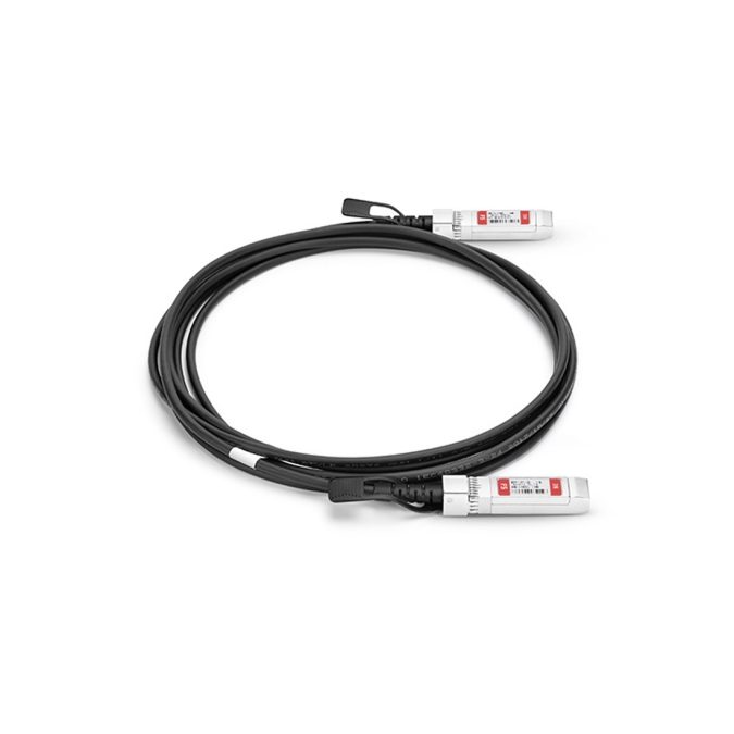 Пассивный кабель, Huawei, SFP-10G-CU3M, Direct Attach Cable (DAC), 10G SFP+–SFP+, длина 3 м, пассивный медный кабель, для высокоскоростного подключения коммутаторов, маршрутизаторов, серверов и систем хранения данных