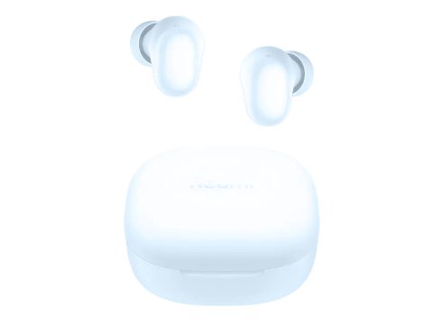 Наушники, Redmi, Buds 6 Play, BHR9283GL/M2420E1, 57 mAh(наушники), 600 mAh(зарядный кейс), Время работы с одного заряда около 7,5 часов, Время работы с зарядным боксом 36 часов, 29,5*21,4*23,5мм (размер наушников), Зарядный порт Type-C, Время зарядки около 2 часов, Bluetooth 5.4, Вес 5,4 гр (наушники), 42гр (кейс и наушники), 61*50*24,6мм (зарядный кейс), Дальность беспроводного соединения 10м, Голубой