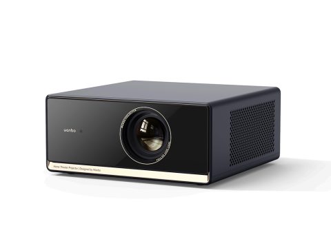 Проектор портативный, Wanbo, X5 Pro, LCD, 1080p, 1100 ANSI lm, 3000:1, Android 11, 2G+16G, 20000 часов, Wi-Fi, Bluetooth 5.0, HDMI*1, USB*2, 3.5mm*1, AV*1, DC*1, 5W*2, черный-темно синий