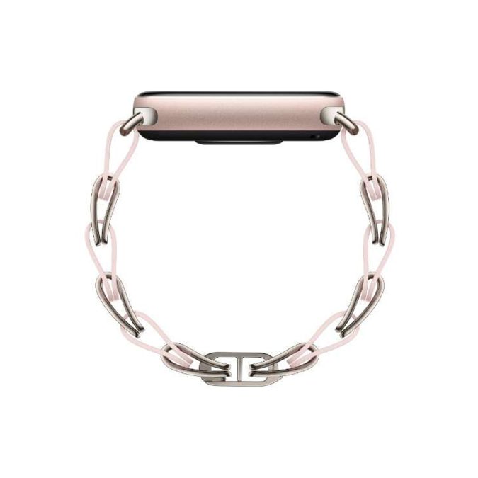 Сменный цепной браслет, Xiaomi, Smart Band 9, BHR8729GL, Розовый