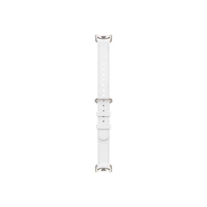 Сменный кожаный браслет, Xiaomi, Smart Band 9, BHR8735GL, Кожаный, Белый