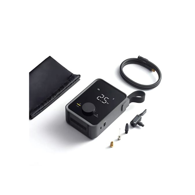 Автомобильный компрессор, HOTO, QWCQB003, Air pump pro, Черный