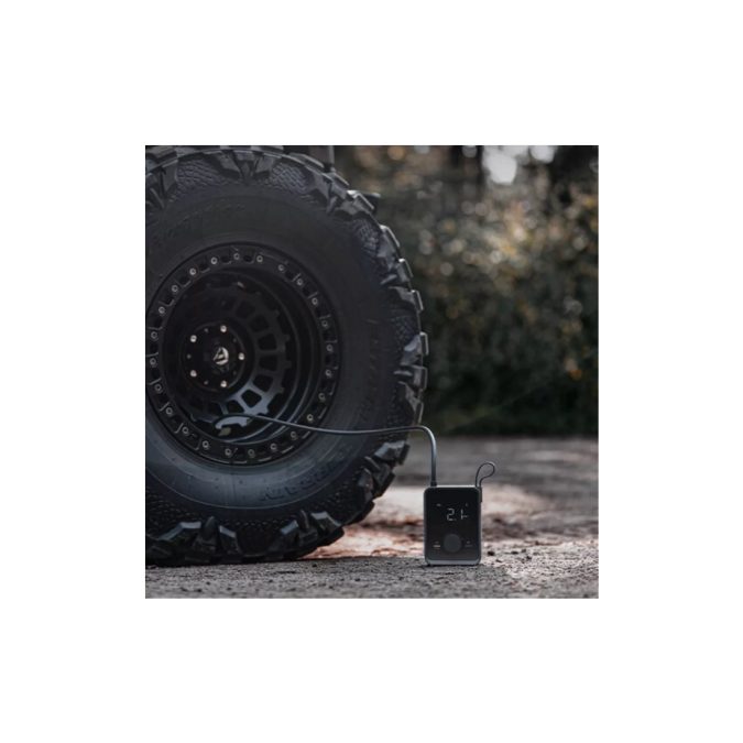 Автомобильный компрессор, HOTO, QWCQB003, Air pump pro, Черный