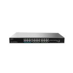 Коммутатор, Grandstream, GWN7813, Управляемый L3, 24 порта RJ-45 10/100/1000 Мбит/с, 4 порта SFP+, стеки4руемый, дополнительный резервный блок питания (опция), настольный/в стойку