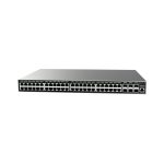 Коммутатор, Grandstream, GWN7816P, Управляемый L3, 48 портов RJ-45 10/100/1000 Мбит/с, 6 портов SFP+, 802.3 af/at, до 60 Вт (1-8 портов), до 30 Вт (9-48 портов), Общая мощность POE: 740 Вт, дополнительный резервный блок питания (опция), Настольный/в стойку