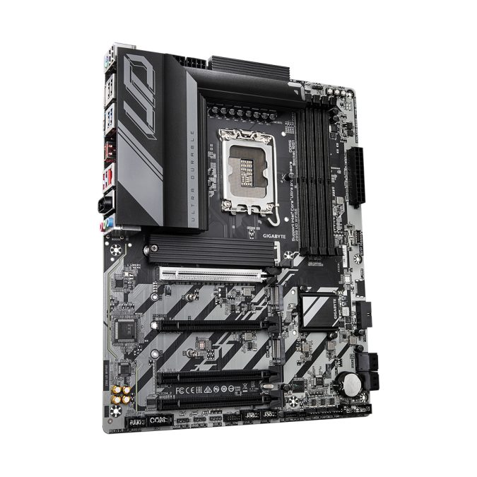 Материнская плата, Gigabyte, Z890 UD WIFI6E (4719331865313), LGA1851, iZ890, 4xDDR5 8800(OC)/6400/6200/6000/5800/5600, 4xSATA3, 3xM.2 (1*PCI-E 5.0x4/x2, 2*PCI-E 4.0x4/x2), Raid, 1*DP, 1*USB4® USB Type-C® port, 4xPCI-Ex16, WiFi, ATX