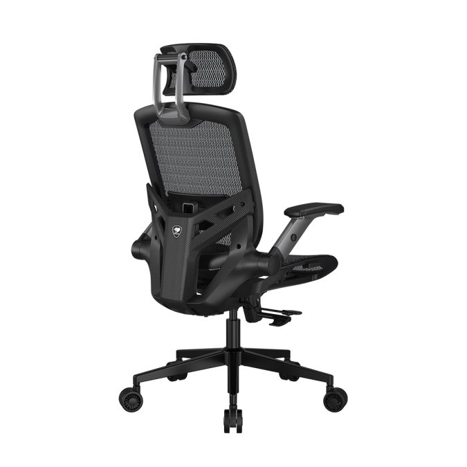 Игровое компьютерное кресло, Cougar, SPEEDER One, Сетка, (Ш)50 (68)*(Г)45(50)*(В)110(132) см, Чёрный